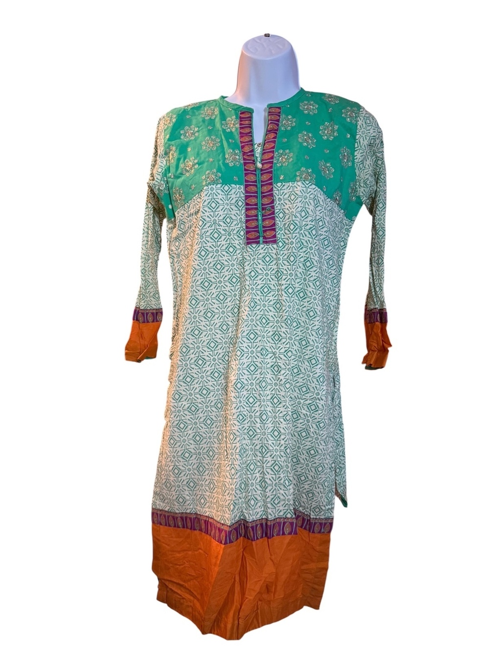 Senorita Colorful Printed Tunic Dress from Pakistan